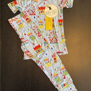 Kids Pajama Set - Carnival Print